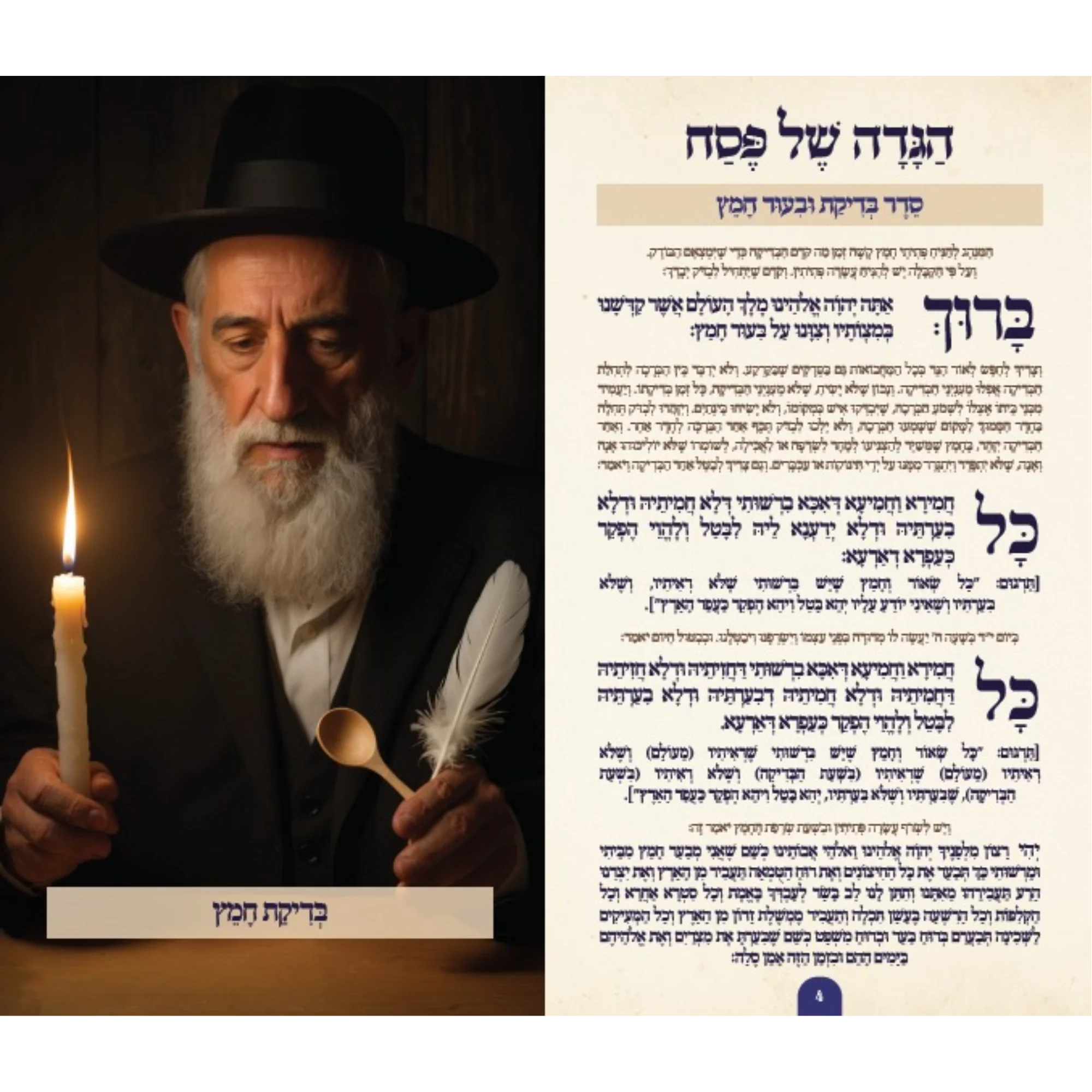 הגדתמונה - הגדה של פסח לילדים עם תמונות AI - Image 4