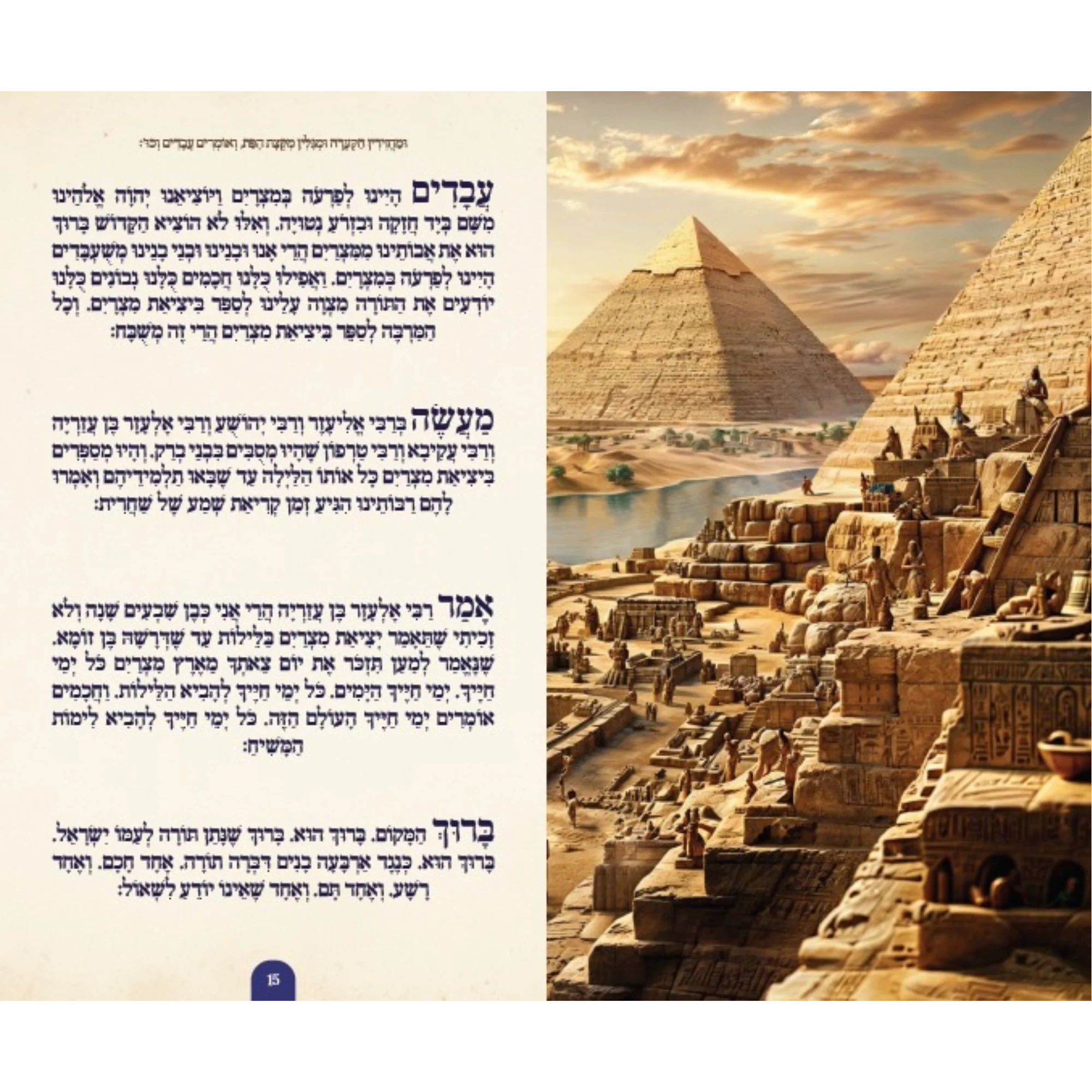 הגדתמונה - הגדה של פסח לילדים עם תמונות AI - Image 5