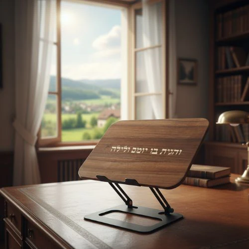 שטנדר מתקפל מעץ ומתכת מהודר - Image 2