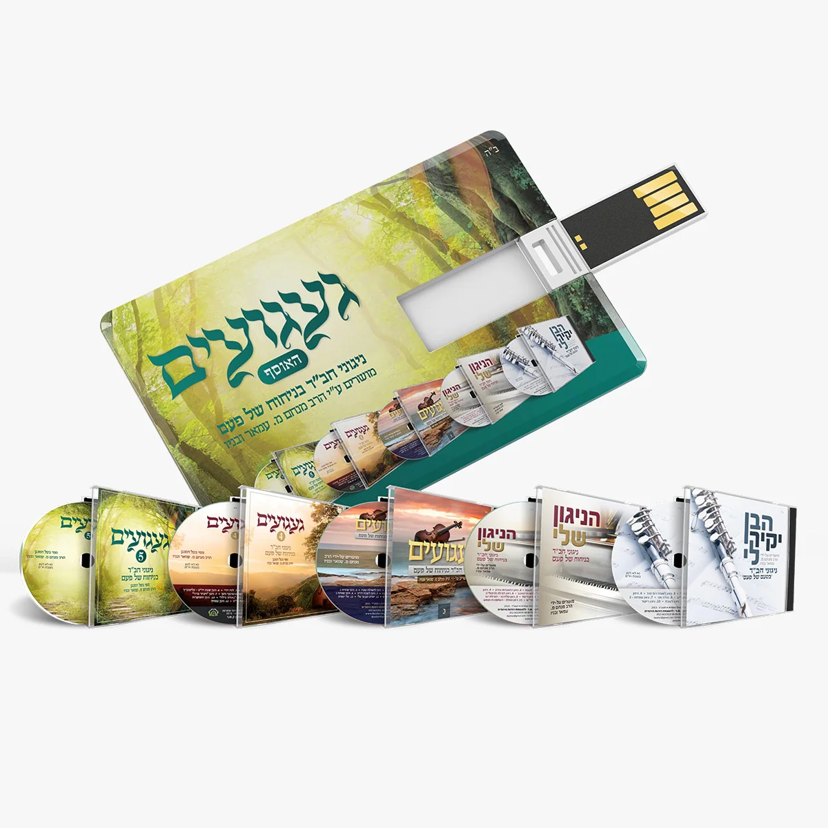 געגועים - ניגוני חב"ד בכרטיס USB
