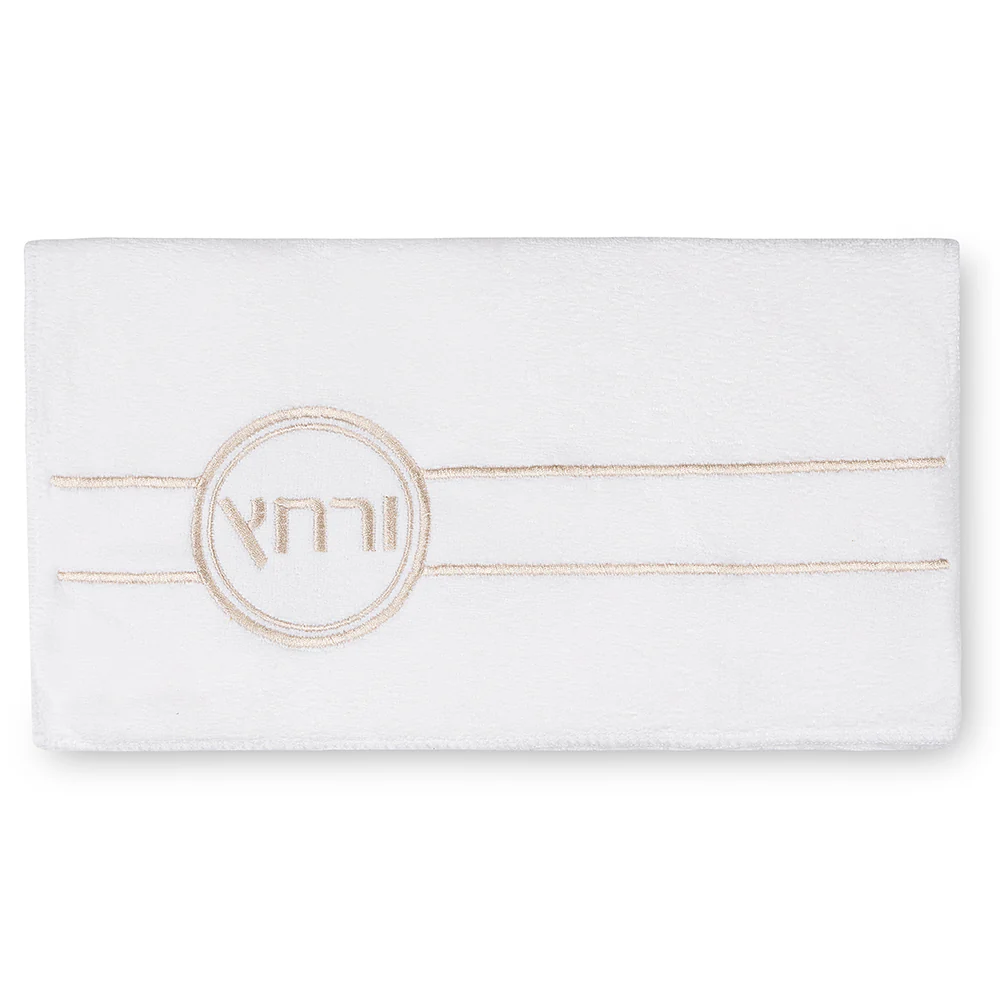 סט פסח מהודר דמוי עור 4 חלקים כיסוי פסח+אפיקומן+הסבה ומגבת - Image 6
