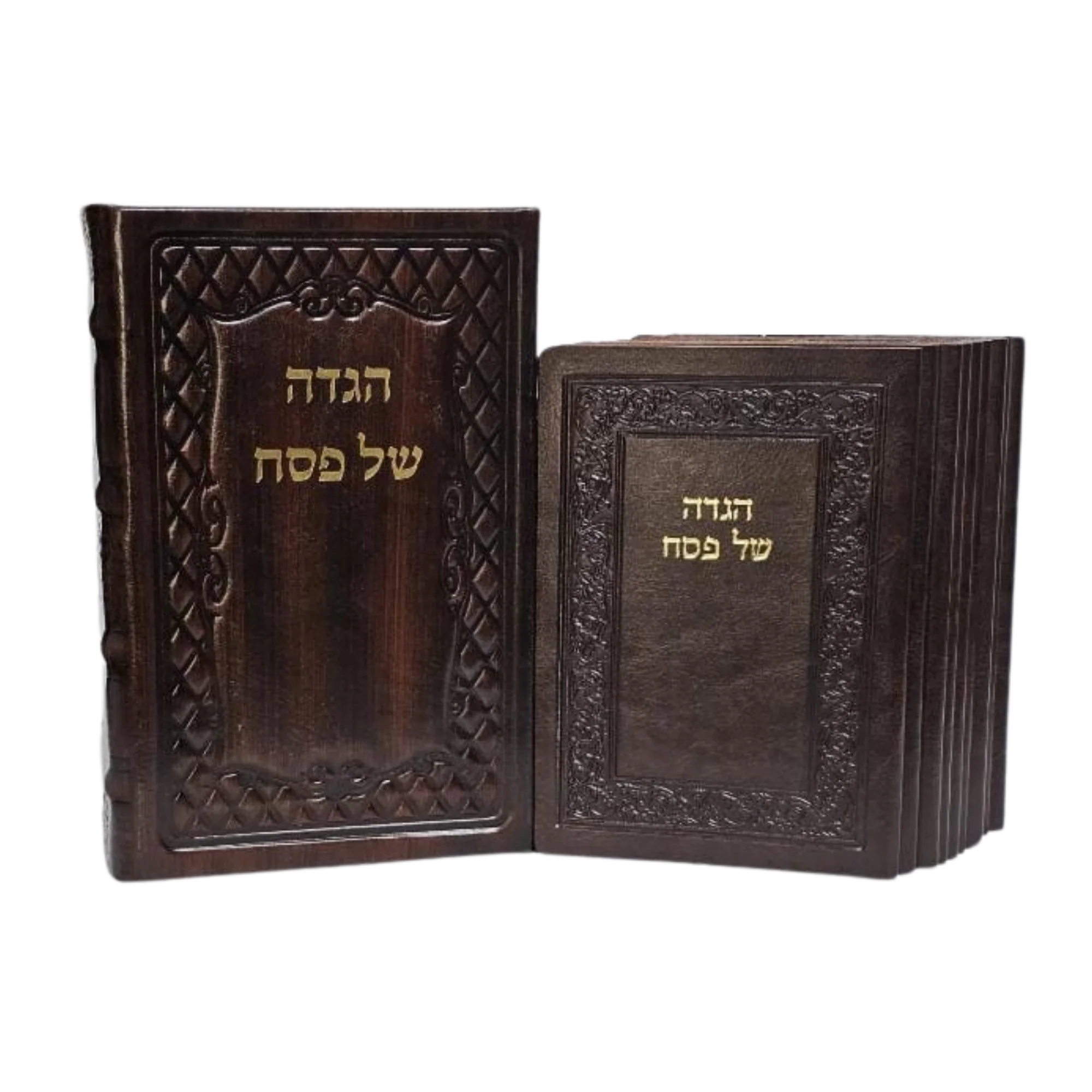 מארז 10 הגדות של פסח נוסח חב"ד - כריכה רכה בגימור יוקרתי
