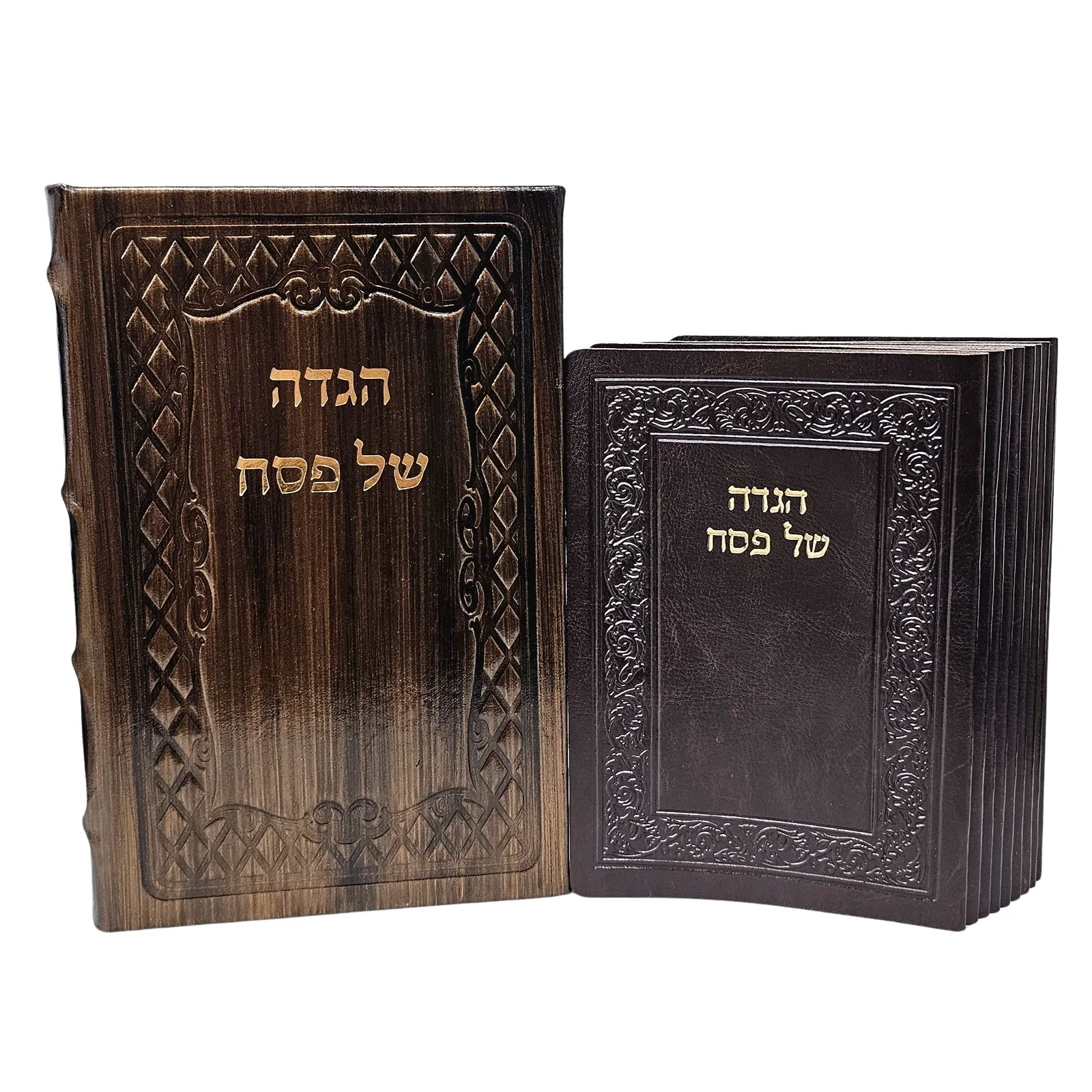 מארז 10 הגדות של פסח נוסח חב"ד - כריכה רכה בגימור יוקרתי - Image 2